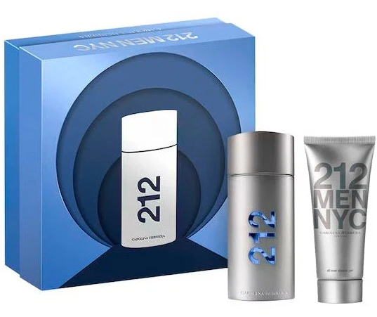 212 Men Nyc EDT 100 ML + All Over Shower Gel 100 ML Estuche - Carolina Herrera
