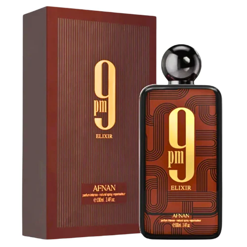 9 PM Elixir Parfum Intense 100 ML Unisex - Afnan (Inspirado en Le Male Elixir Absolu) - Image 2