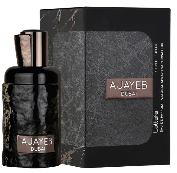 Ajayeb Dubai EDP 100 ML Unisex - Lattafa - (Inspirado en Black Phantom)