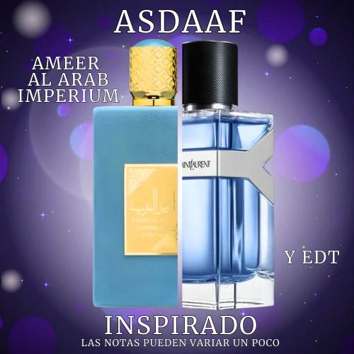 Ameer Al Arab Imperium EDP 100 ML Unisex - Asdaaf (Inspirado en Y Eau de Toilette).