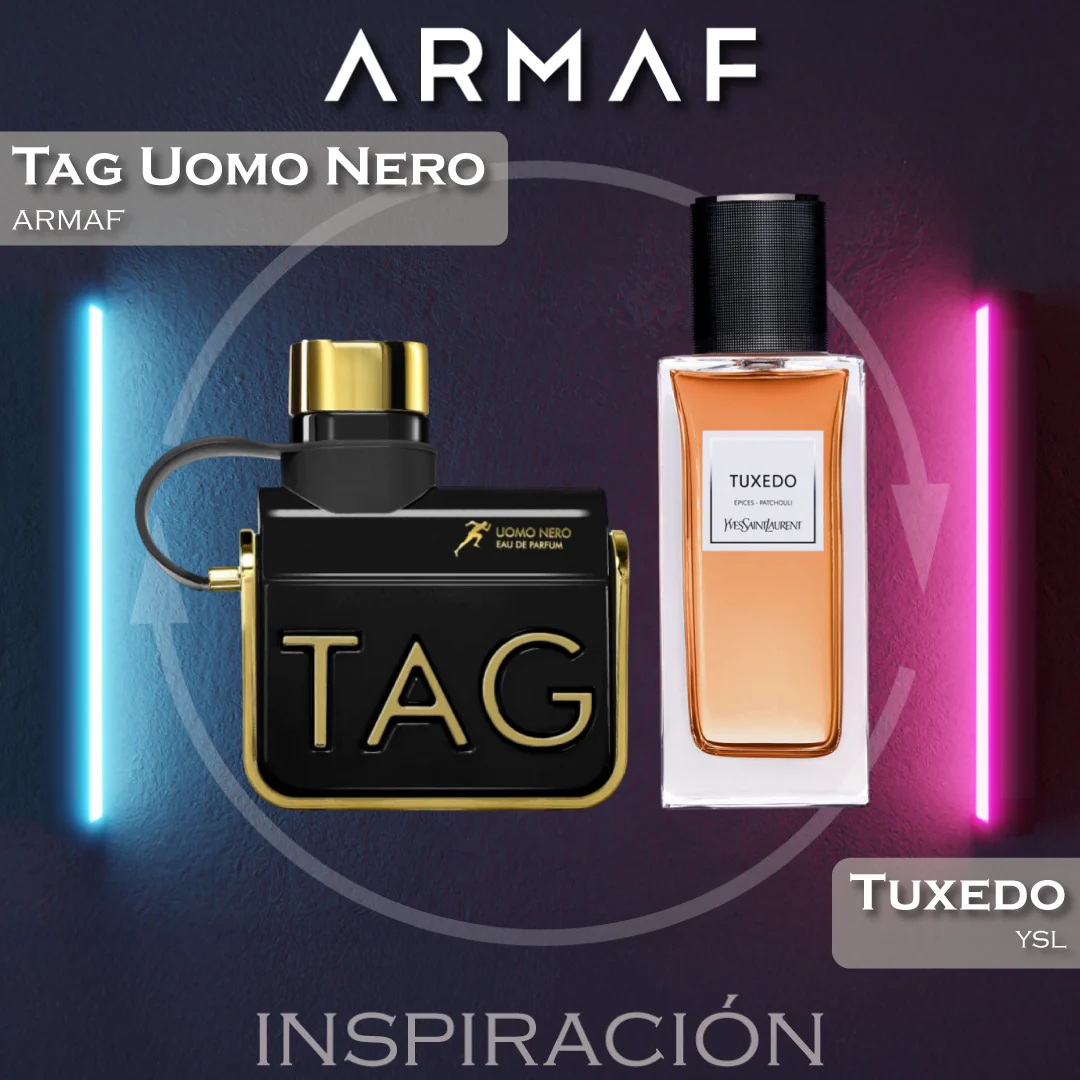 Tag Uomo Nero EDP for Men 100 ML - Armaf (Inspirado en Tuxedo)