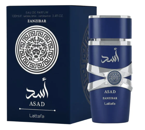 Asad Zanzibar EDP 100 ML for Men - Lattafa - (Inspirado en Le Beau).