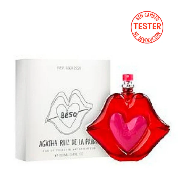 Beso EDT 100 ML (Tester - Sin Tapa) - Agatha Ruiz De La Prada