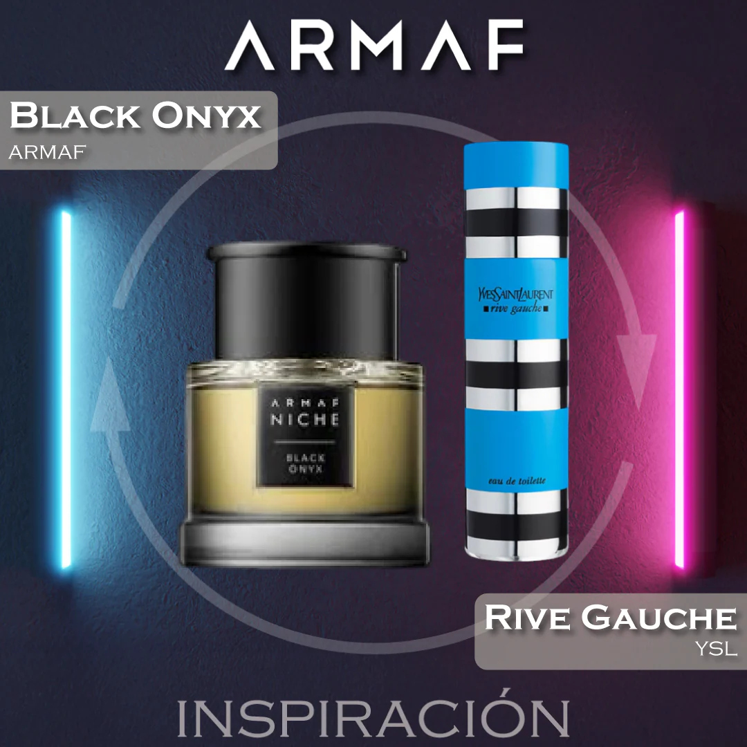 Black Onyx EDP 90 ML Unisex - Armaf (Inspirado en Rive Gauche)