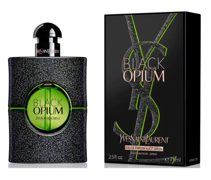 Black Opium EDP Illicit Green 75 ML for Women - Yves Saint Laurent
