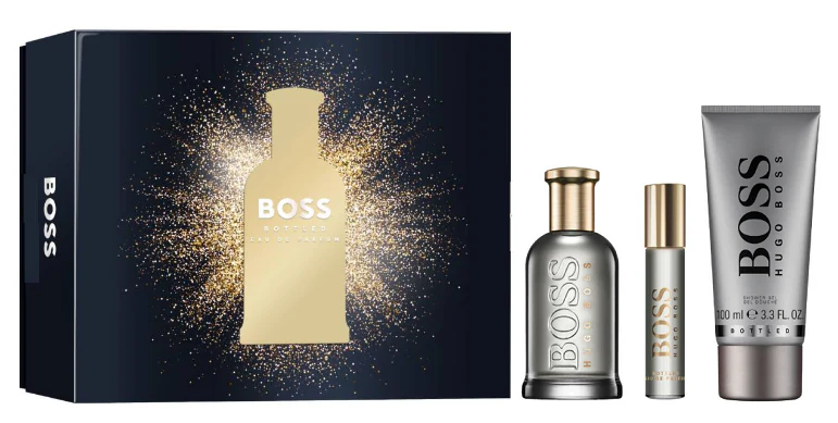 Boss N°6 Bottled EDP 100 ML + Shower Gel 100 ML + Travel 10 ML Estuche - Hugo Boss