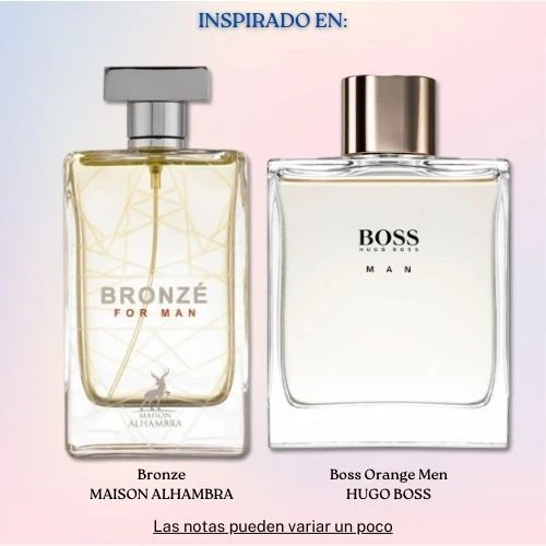 Bronze EDP 100 ML For Man - Maison Alhambra - (Inspirado en Orange Man)