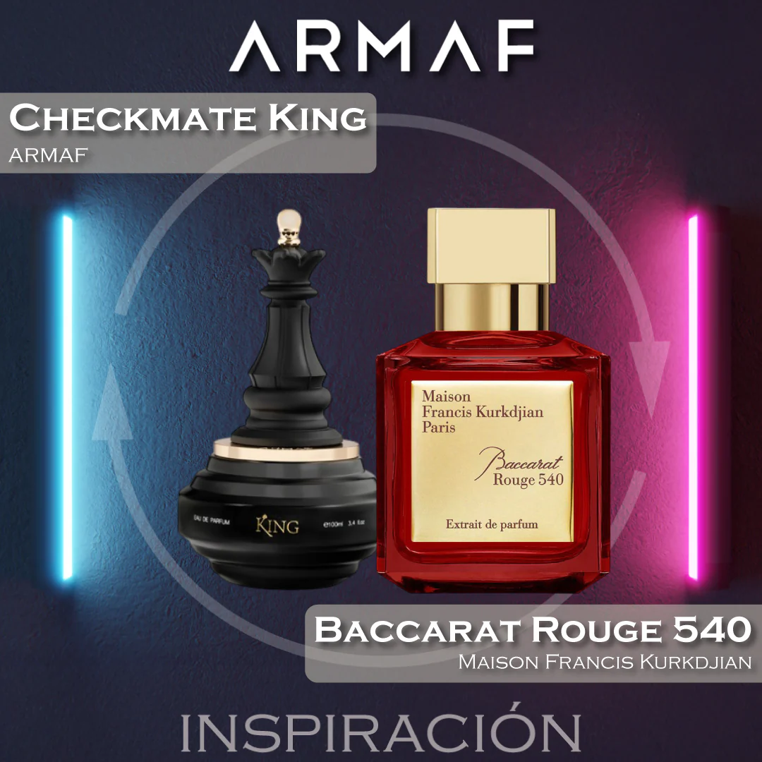 Checkmate King EDP 100 ML For Man -Armaf (Inspirado en Baccarat Rouge 540 Extrait de Parfum)