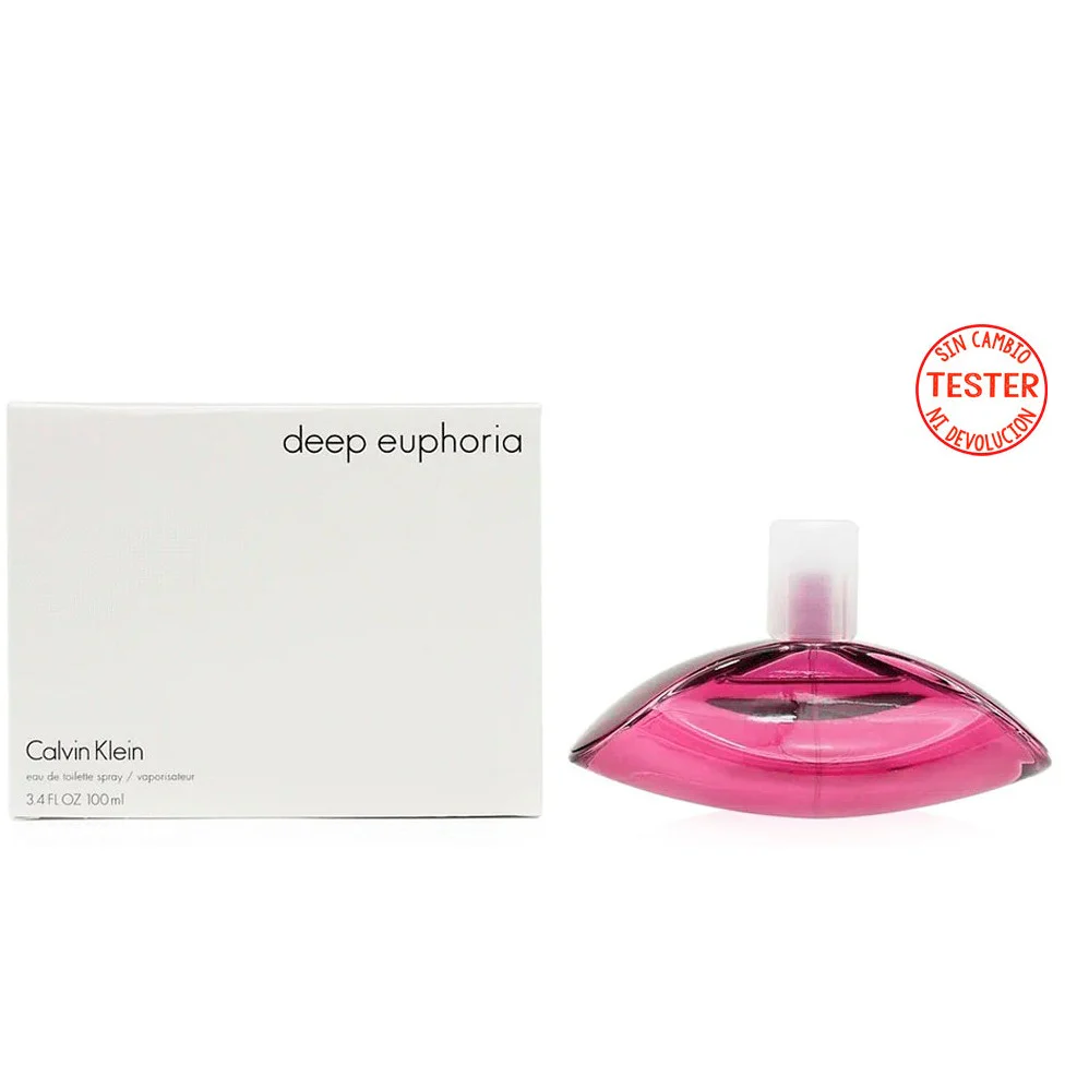 Deep Euphoria EDP 100 ML (Tester- Sin Tapa)- Calvin Klein