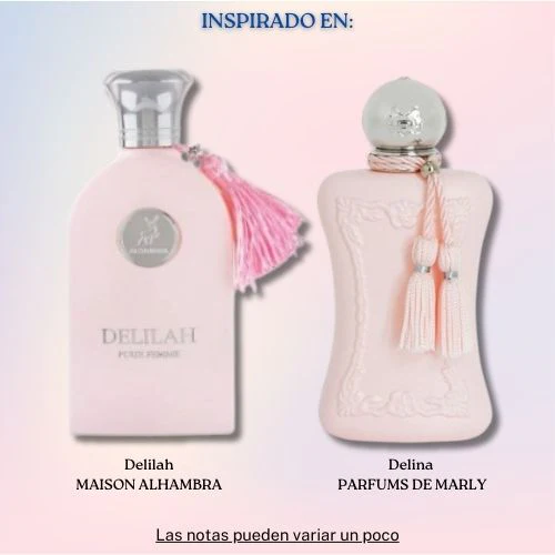 Delilah pour Femme EDP 100 ML - Maison Alhambra - (Inspirado en Delina De Parfums)