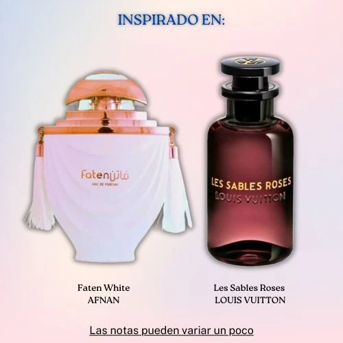 Faten White EDP 100 ML - Afnan (Inspirado en Les Sables Roses)