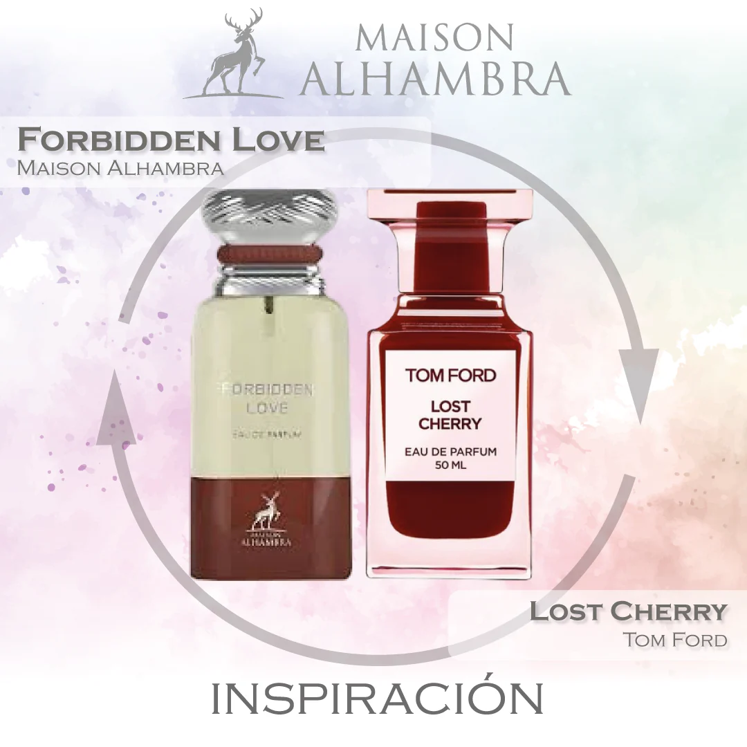 Forbidden Love EDP 80 Ml Unisex - Maison Alhambra (Inspirado en Lost Cherry)