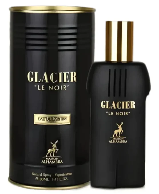 Glacier Le Noir EDP 100 ML For Men - Maison Alhambra - (Inspirado en Le Male Le Parfum) - Image 2