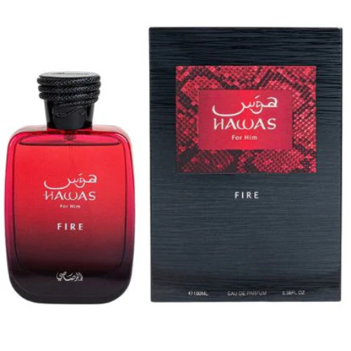 Hawas Fire EDP 100 ML Unisex - Rasasi - (Inspirado en Imperial Valley) - Image 2