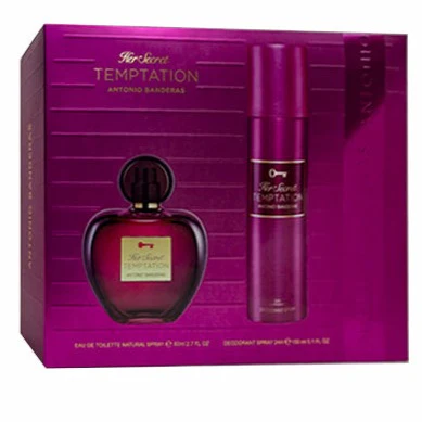 Her Secret Temptation EDT 80 ML + Deo 150 ML Estuche - Antonio Banderas