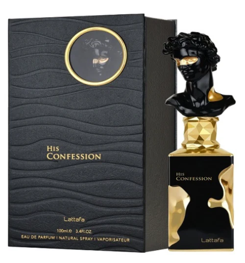 His Confession EDP 100 ML for Men - Lattafa - (Inspirado en Homme Intense) - Image 2