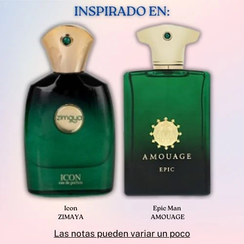 Icon EDP 100 ML for Men - Zimaya - (Inspirado en Epic Man)