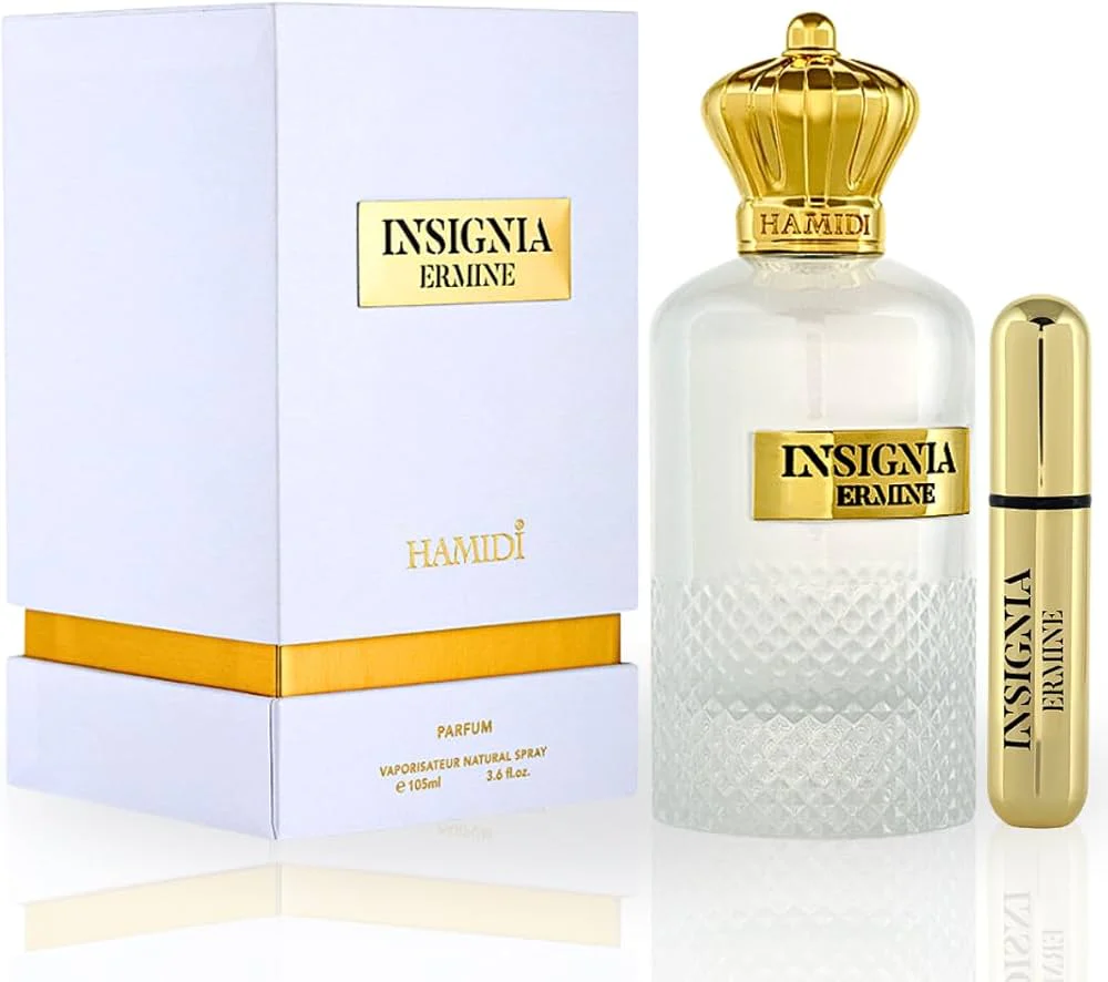Insignia Ermine Parfum 105 ML Unisex - Hamidi (Inspirada en Pepe Jeans for Her) - Image 2