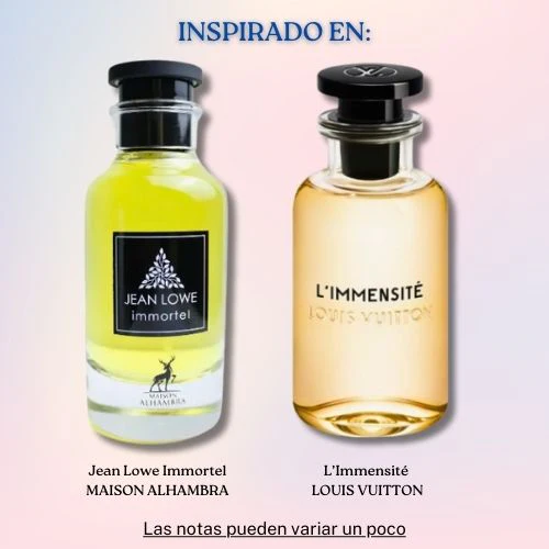 Jean Lowe Immortel EDP 100 ML For Men- Maison Alhambra - (Inspirado en L Immensite)