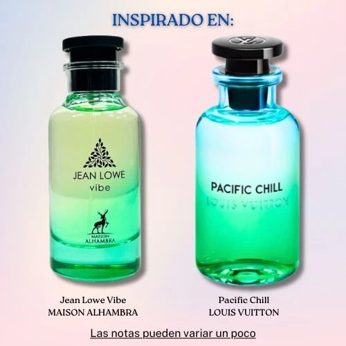 Jean Lowe Vibe EDP 100 ML - Maison Alhambra (Inspirado en Pacific Chill)