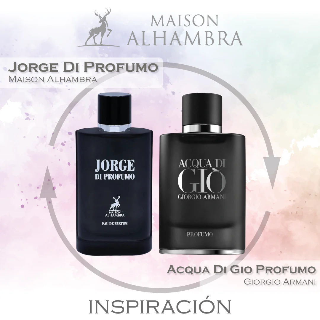 Jorge Di Profumo EDP 100 ML - Maison Alhambra (Inspirado en Acqua Di Gio Profumo)