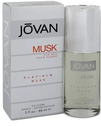 Jovan Platinum Musk Men Cologne 88 ML - Jovan