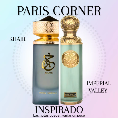 Khair EDP 100 ML Unisex - Paris Corner - (Inspirado en Imperial Valley)