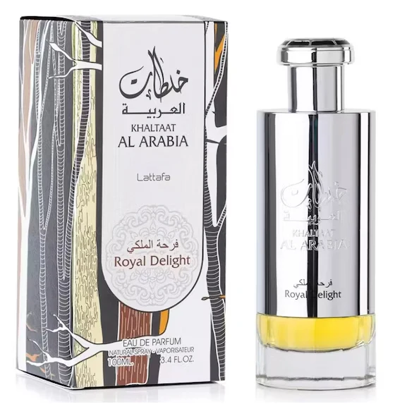 Khaltaat al Arabia Royal Delight (Silver) EDP 100 ML Unisex - Lattafa