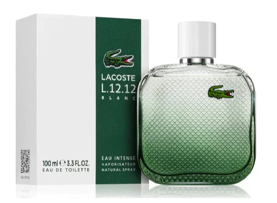 L.12.12. Blanc Eau Intense EDT 100 ML for Men - Lacoste