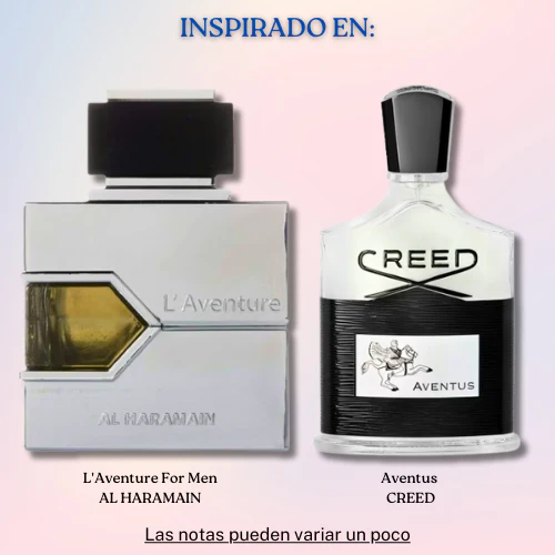 L´Aventure EDP 100 ML for Men - Al Haramain (Inspirado en Aventus)