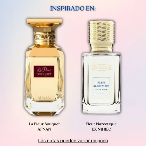 La Fleur Bouquet EDP 80 ML for Women - Afnan (Inspirado en Fleur Narcotique)