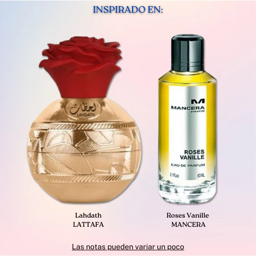 Lahdath EDP 80 ML Unisex - Lattafa Pride - (Inspirado en Roses Vanille).