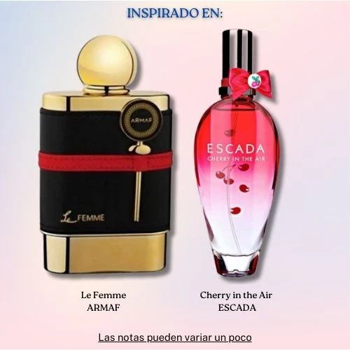 Le Femme EDP 100 ML - Armaf (Inspirada en Cherry in the Air)
