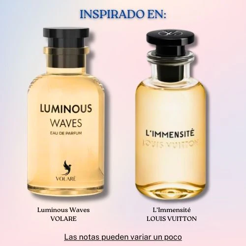 Luminous Waves EDP 100 ML For Men - Volare (Inspirado en L'Immensité)