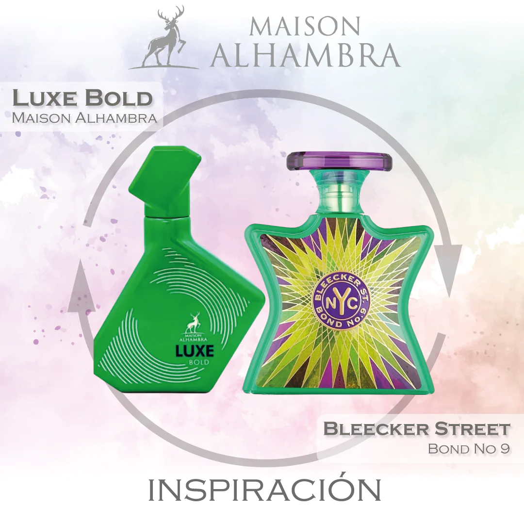 Luxe Bold EDP 100 ML Unisex - Maison Alhambra (Inspirado en Bleeker Street)