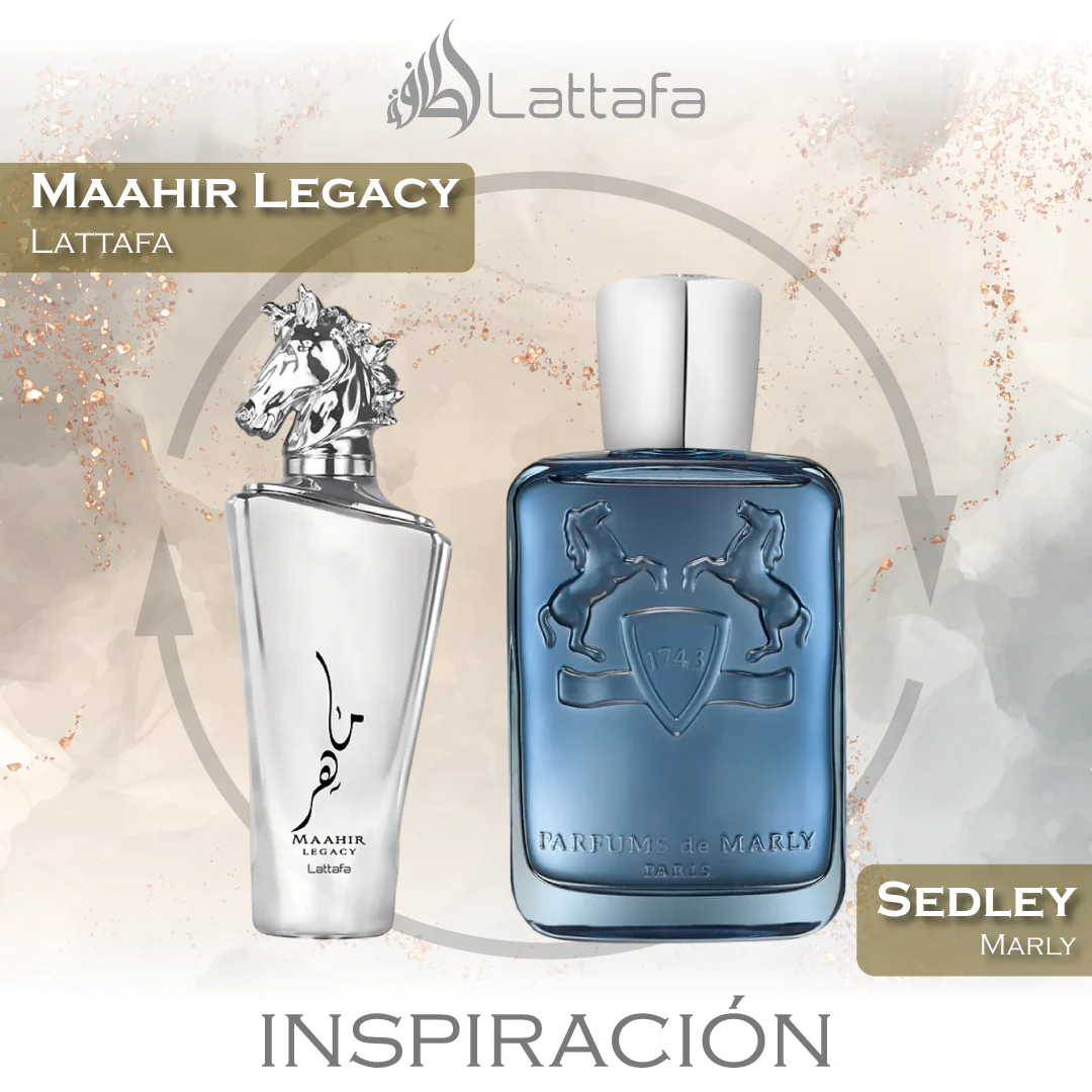 Maahir Legacy For Men EDP 100 ML - Lattafa - (Inspirado en Sedley)