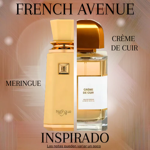 Meringue EDP 100 ML For Women - French Avenue - (Inspirado en Crème de Cuir)
