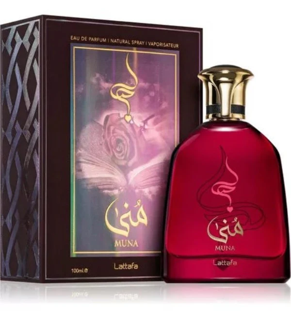 Muna EDP 100 ML Unisex - Lattafa - (Inspirado en Wild Strawberry)