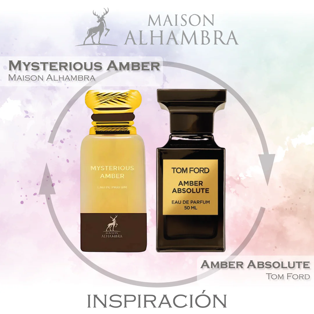 Mysterious Amber EDP 80 ML - Maison Alhambra (Inspirado en Amber Absolute)