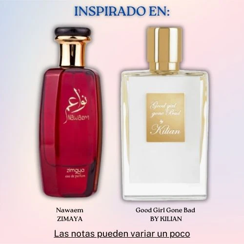 Nawaem EDP 100 ML for Women - Zimaya - (Inspirado en Good Girl Gone Bad)