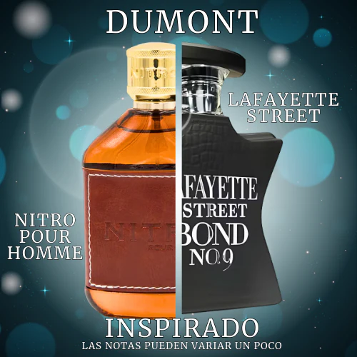 Nitro Pour Homme EDP 100 ML  -  Dumont - (Inspirado en Lafayette Street)