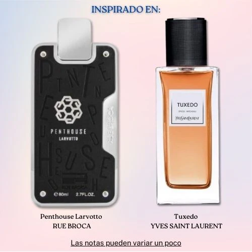 Penthouse Larvotto EDP 80 ML Unisex - Rue Broca (Inspirado en Tuxedo)