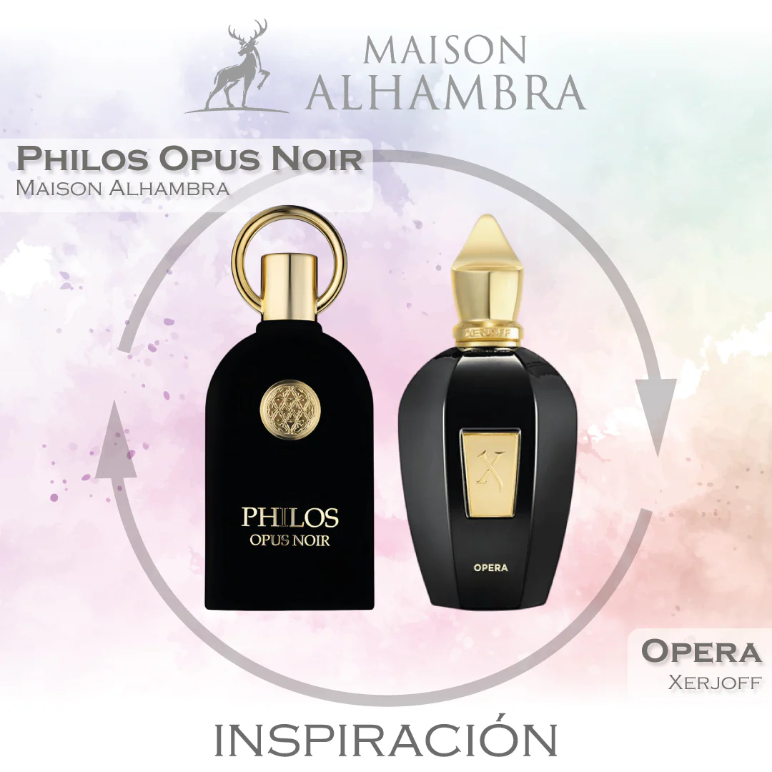 Philos Opus Noir EDP 100 ML for Women - Maison AlHambra (Inspirado en Opera)