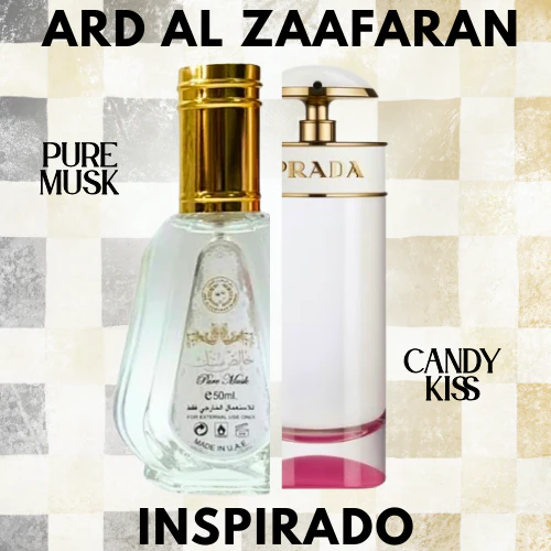 Pure Musk EDP 50 ML Unisex - Ard Al Zaafaran - (Inspirado en Candy Kiss)