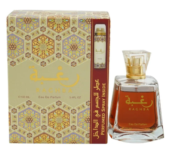 Raghba Femme EDP 100 ML for Women - Lattafa - (Inspirado en 24 gold 24) - Image 2