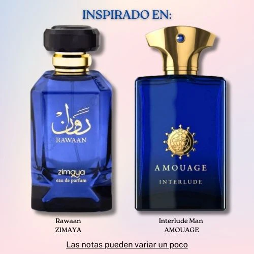 Rawaan EDP 100 ML Unisex - Zimaya - (Inspirado en Interlude Man)
