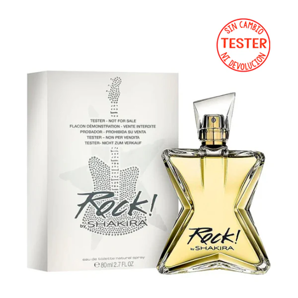 Rock By Shakira EDT 80 ML (Tester-Probador) - Shakira