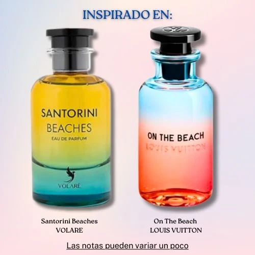 Santorini Beaches EDP 100 ML Unisex - Volare (Inspirado en On the Beach)