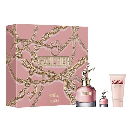 Scandal EDP 80 ML + Travel EDP 6 ML + Body Lotion 75 ML Escuche - Jean Paul Gaultier