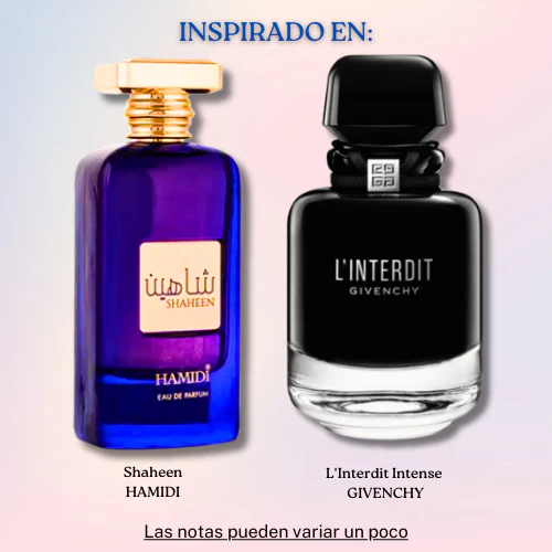 Shaheen EDP 100 ML For Women - Hamidi (Inspirado en l'interdit Intense)